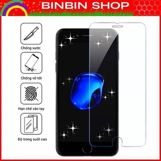 Kính cường lực trong suốt iphone Xs Max 11 Pro Max 12 Pro Max 13 Pro Max 7 Plus 8 Plus X Xr 6 6s Plus - Full màn hình