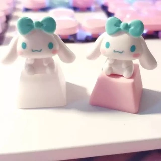 Keycap Phím Lẻ OEM R4 Cinnamoroll Đeo Nơ Xinh