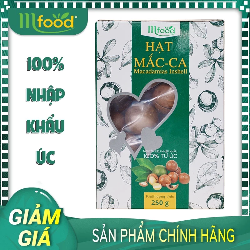 MACCA NHẬP KHẨU ÚC HỘP 250G