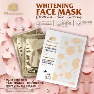 MẶT NẠ TRẮNG DA MAGIC SKIN (1 hộp 12 gói)