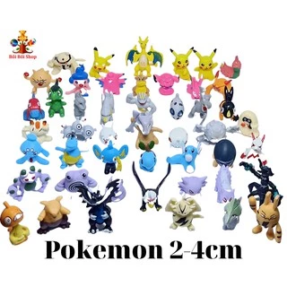 Đồ chơi thú Pokemon Mini 2 - 4cm - Mô Hình Pokemon Trang Trí Bàn Học Bàn Làm Việc - Trang Trí Tiểu Cảnh