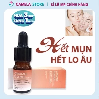 [ 3 tặng 1] Serum CARAMEL ESSENCE Nhật Bản 5ml chính hãng, ngừa mụn xoá thâm dưỡng da mịn màng căng bóng