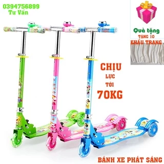 Xe trượt SCOOTER bánh phát sáng