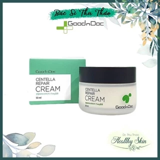 [Mã COSBAUH3 giảm 8% đơn 300K] DƯỠNG ẨM RAU MÁ PHỤC HỒI GOODNDOC CENTELLA REPAIR CREAM 50ml