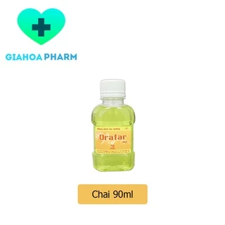 Dung dịch nước súc miệng Orafar 90ml (PHARMEDIC) - Sát trùng răng miệng, họng, sưng nướu, khử mùi hôi miệng