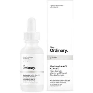 Tinh chất ngừa mụn thâm The Ordinary Niacinamide 10% + Zinc 1%