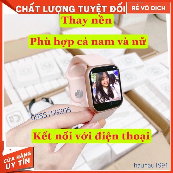 Đồng Hồ Thông Minh Y68 Phù Hợp Cả Nam Và Nữ Nhiều Màu Thay Được Hình Nền Đo Nhịp Tim Kết Nối Với Điện Thoại Bh 12 Tháng