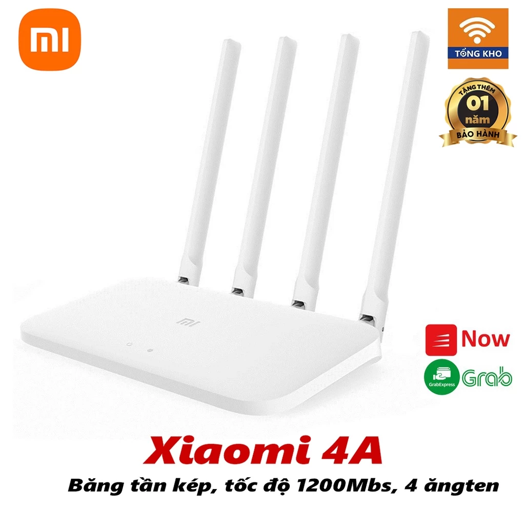 Bộ phát wifi Xiaomi 4A, wifi router 4C Xiaomi, băng tần kép