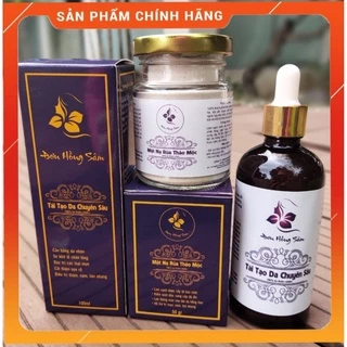 ĐƠN HỒNG SÂM Combo SERUM tái tạo 100ml VÀ BỘT RỬA MẶT THẢO MỘC 50gr