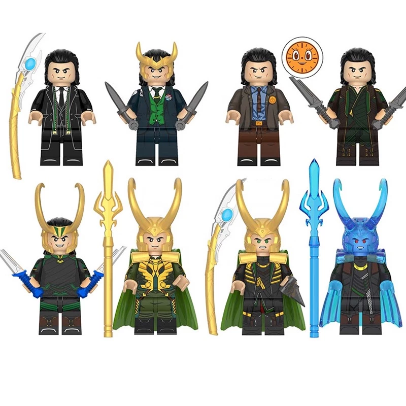 Mô Hình Đồ Chơi Lắp Ráp Nhân Vật Loki WM6118