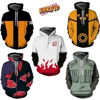 Áo khoác hoodie thiết kế hình Naruto Akatsuki Itachi