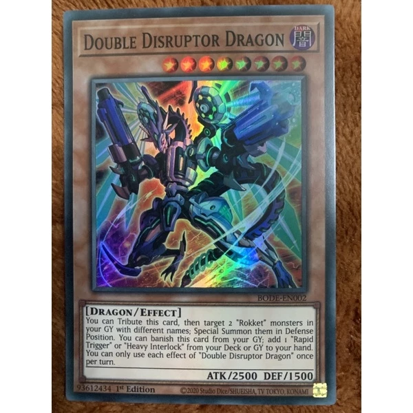 bài yugioh: double disruptor dragon