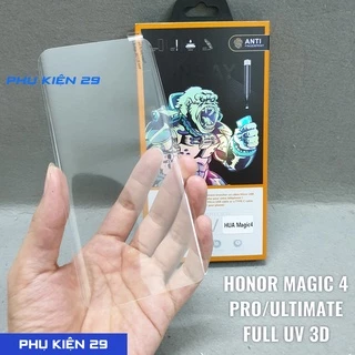 [Huawei Honor Magic 4/ 5 Pro/Ultimate] Dán kính cường lực FULL màn FULL keo UV Glass Pro+ 9H