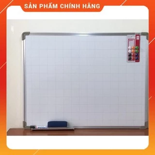 BẢNG TỪ TRẮNG Hàn Quốc có kẻ ô hút nam châm viết bút lông cao cấp