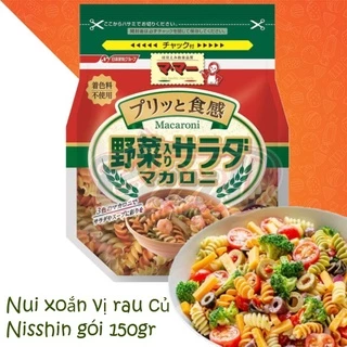 NUI XOẮN RAU CỦ Macaroni Nhật 150g date 2025