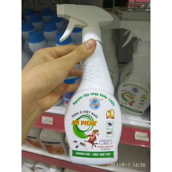 Thuốc xịt diệt ruồi An Phát 350ml không mùi không độc hại hiệu quả cao