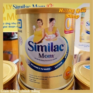 Date mới Sữa bầu Abbott Similac Mom 400g hương vani+dâu (Tặng cẩm nang mang thai)