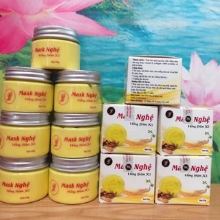 CAO TINH nghệ đắp mặt hộp 50gr làm trắng da hết mụn và thâm