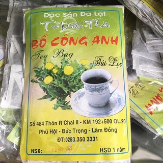 [Combo 2 gói] Trà bồ công anh túi lọc 72 túi lọc-Đặc sản Đà Lạt