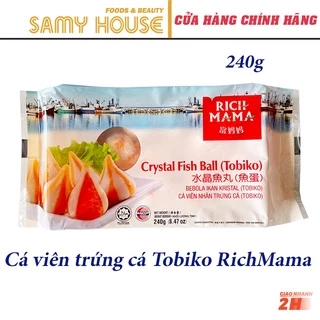 [Tokbokki.com] Cá Viên Nhân Trứng Cá Nhím Rich Mama 240g