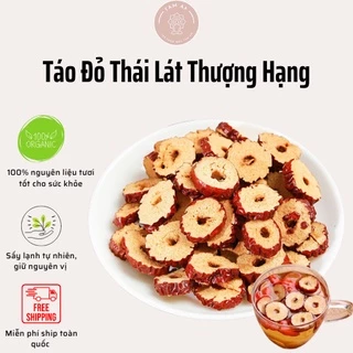 ✅[HÀNG LOẠI 1] Táo Đỏ Cắt Lát Sấy Khô Đà lạt 💥FREE SHIP💥 Đều Và Đẹp