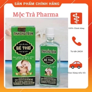 ( HÀNG CHÍNH HÃNG ) TINH DẦU TRÀM BÉ THƠ CHAI 50 ML