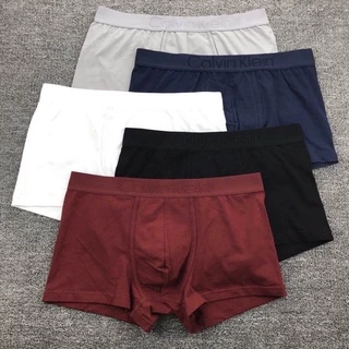 Boxer quần lót nam sexy ( che tên sản phẩm) màu trơn cho nam Nô Store