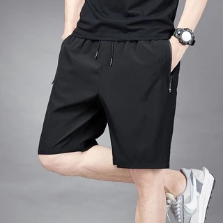 Quần Short Thể Thao Ống Rộng Phối Dây Rút Size M-6XL Cho Nam