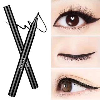 Black Liquid Eyeliner Pencil Lasting Waterproof and Sweatproof Beginner Thin Eyebrow Pencil Eyebrow Pencil Eye Makeup Beauty Eye Makeup Gift