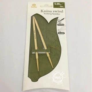 Kim đan vòng Tulip Knina Swivel Knitting Needles