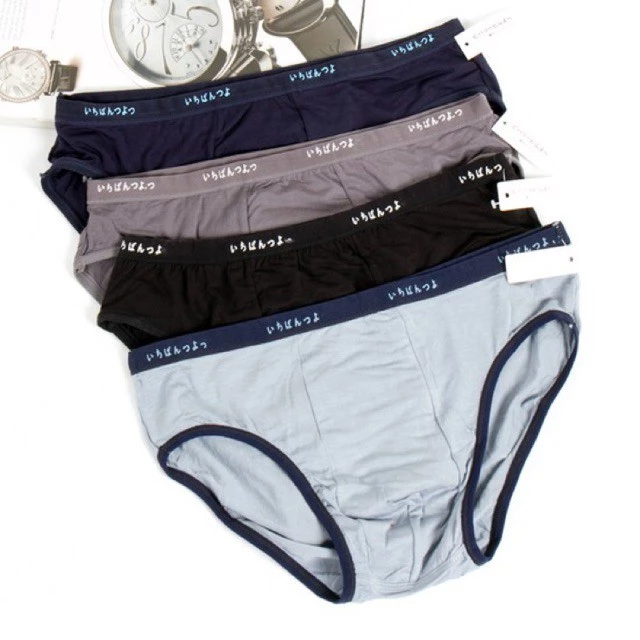 Hộp 5 quần sịp tam giác cotton