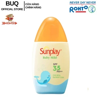 Sữa Chống Nắng Cho Em Bé Và Da Nhạy Cảm Sunplay Baby Mild Spf 35, Pa++ 30g