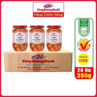 1 Thùng 24 Hũ Mắm Cà Pháo Sông Hương Foods Hũ 390g - Ăn kèm cơm , bún , phở , mì tôm , ăn vặt , thịt nướng