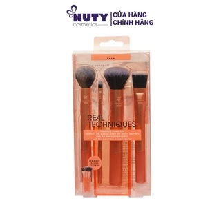 Bộ Cọ Trang Điểm Real Techniques Flawless Base Set (4 pcs)