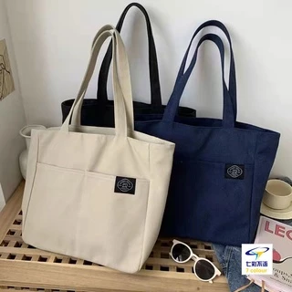 Túi Xách Đeo Vai Bằng Vải Canvas Phiên Bản Hàn Quốc Mới 2024 Kích Thước Nhỏ Gọn In Hình Joker Go to School Shopping Phiên Bản Hàn Quốc Cho Nữ