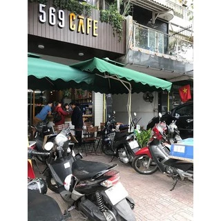 Dù lệch tâm vuông 2,5M (Dù cafe, dù sân vườn)