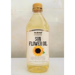 [Chai 1 Lít] DẦU HƯỚNG DƯƠNG NGUYÊN CHẤT [Italia] NO BRAND Sunflower Oil