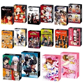 Bộ thẻ anime Tokyo Revengers/Haikyuu/My Hero Academia/Attack on Titan/NARUTO/ONE PIECE/JOJO/Hatsune Miku