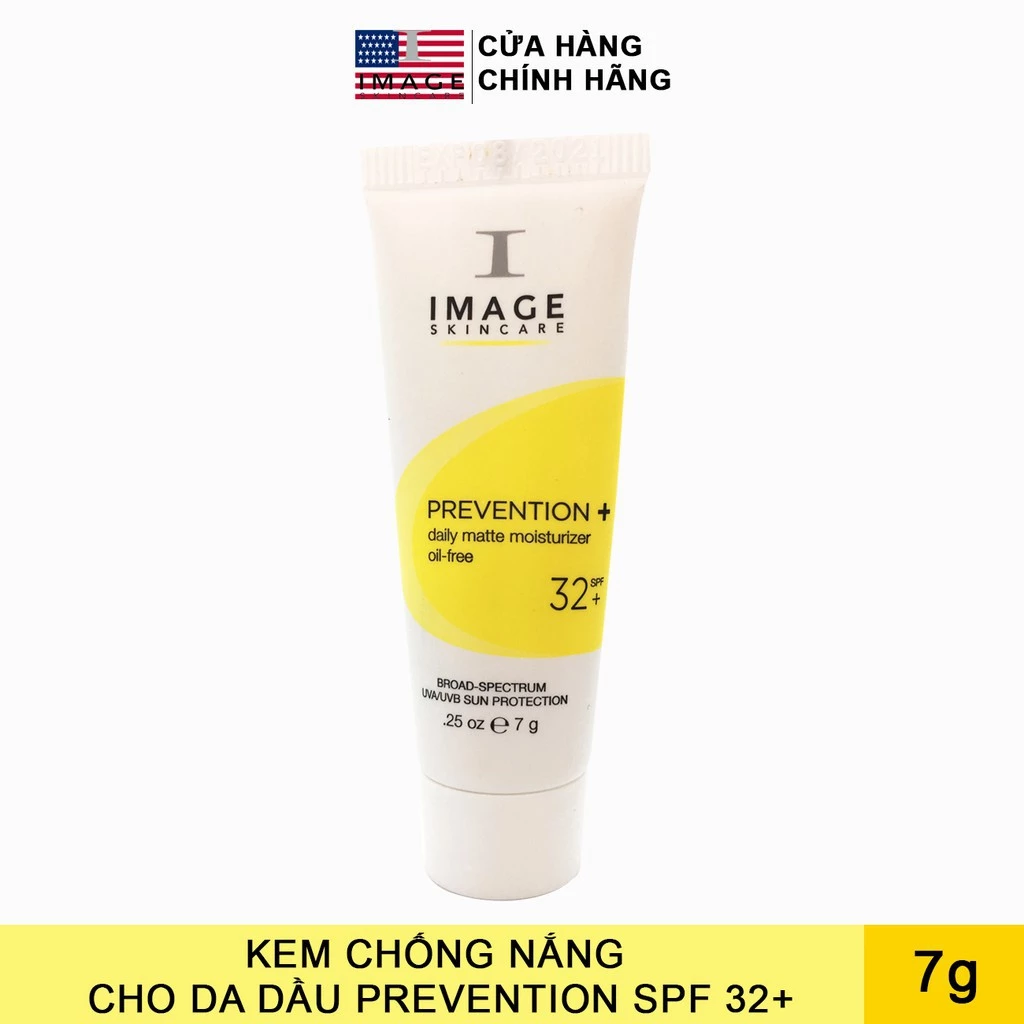 Kem chống nắng dành cho da dầu Image Skincare PREVENTION+ Daily Matte Moisturizer +SPF32 7g