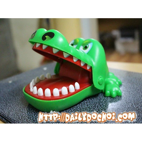 CSCT cá sấu cắn tay đồ chơi giải trí cực hot trên thị trường