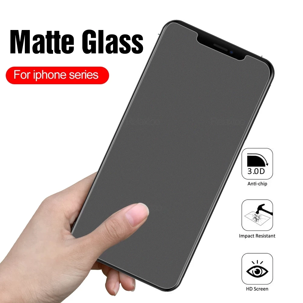 Kính cường lực 3D bảo vệ màn hình thích hợp cho Iphone 12pro Xs 8 7 6s Plus 11 Pro Max 5