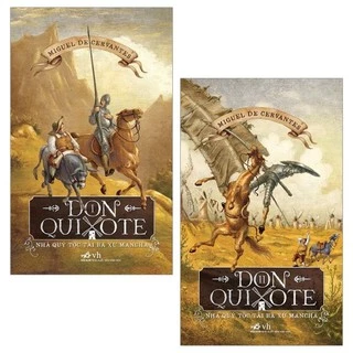 Sách - Combo Don Quixote - Nhà Quý Tộc Tài Ba Xứ Mancha - Tập 1 Và 2 (Bộ 2 Tập)