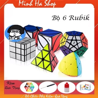 Combo 6 Rubik Skewb - Megaminx - Ivy - Pyraminx - Mirror - Mastermorphix