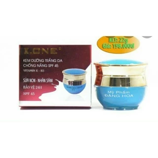 Kem dưỡng trắng da chống nắng SPF 45 X-One 22g