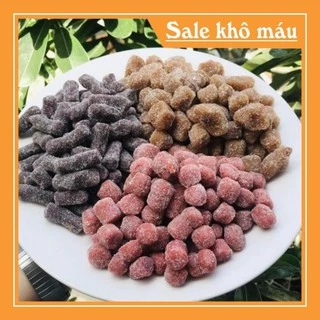 1KG KẸO MIX VỊ DÂU TÂY, DÂU TẰM ĐÀ LẠT CHUA NGỌT