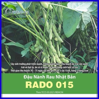 Hạt Giống Đậu Nành Rau Nhật Bản (Edamame)