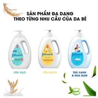 Sữa tắm Johnson's Baby chứa sữa và gạo 1000ml