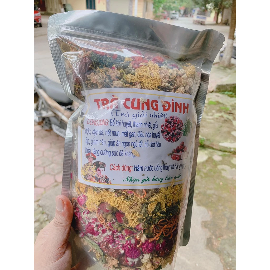 Trà Cung Đình [ gói to 500gr ] mát gan - thanh lọc cơ thể