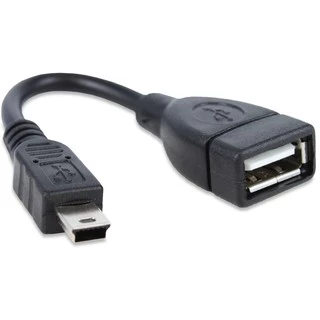 Cáp OTG đầu vuông Mini USB to USB
