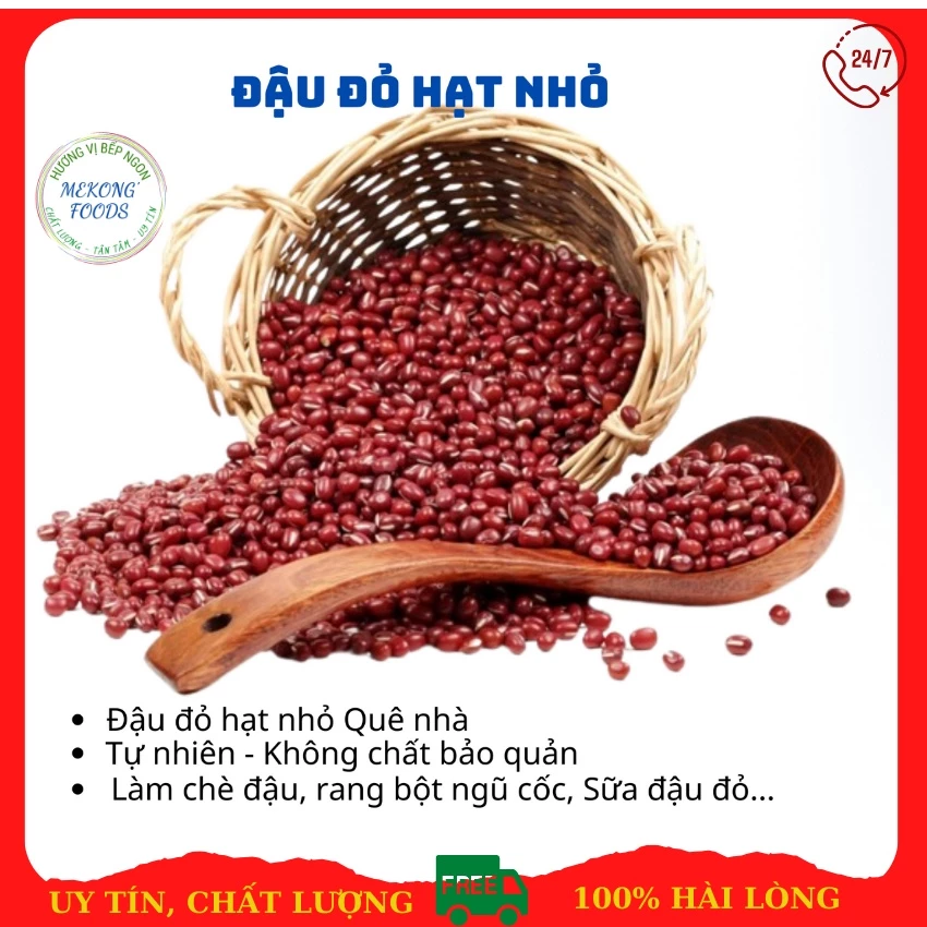 1kg Đậu đỏ nhà quê sạch